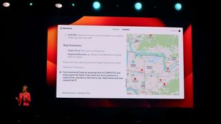 AMD's Wanderlust AI demo on MI300X GPUs